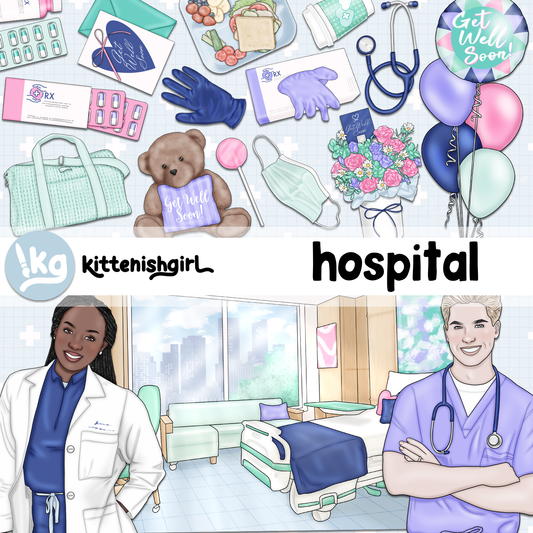 Hospital // Clip Art