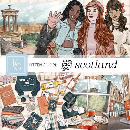 Scotland // Clip Art