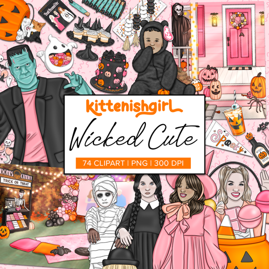 Wicked Cute // Clip Art
