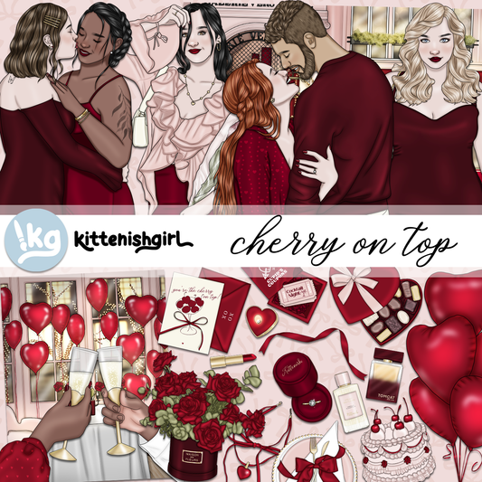 Cherry On Top // Clip Art