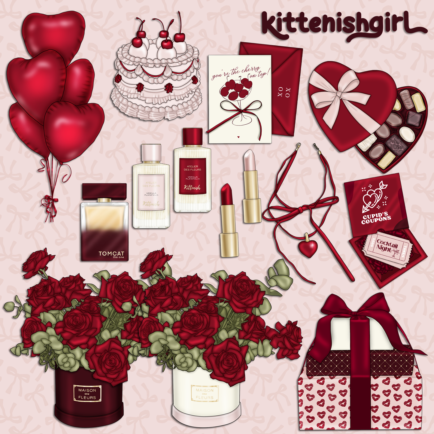 Cherry On Top // Clip Art