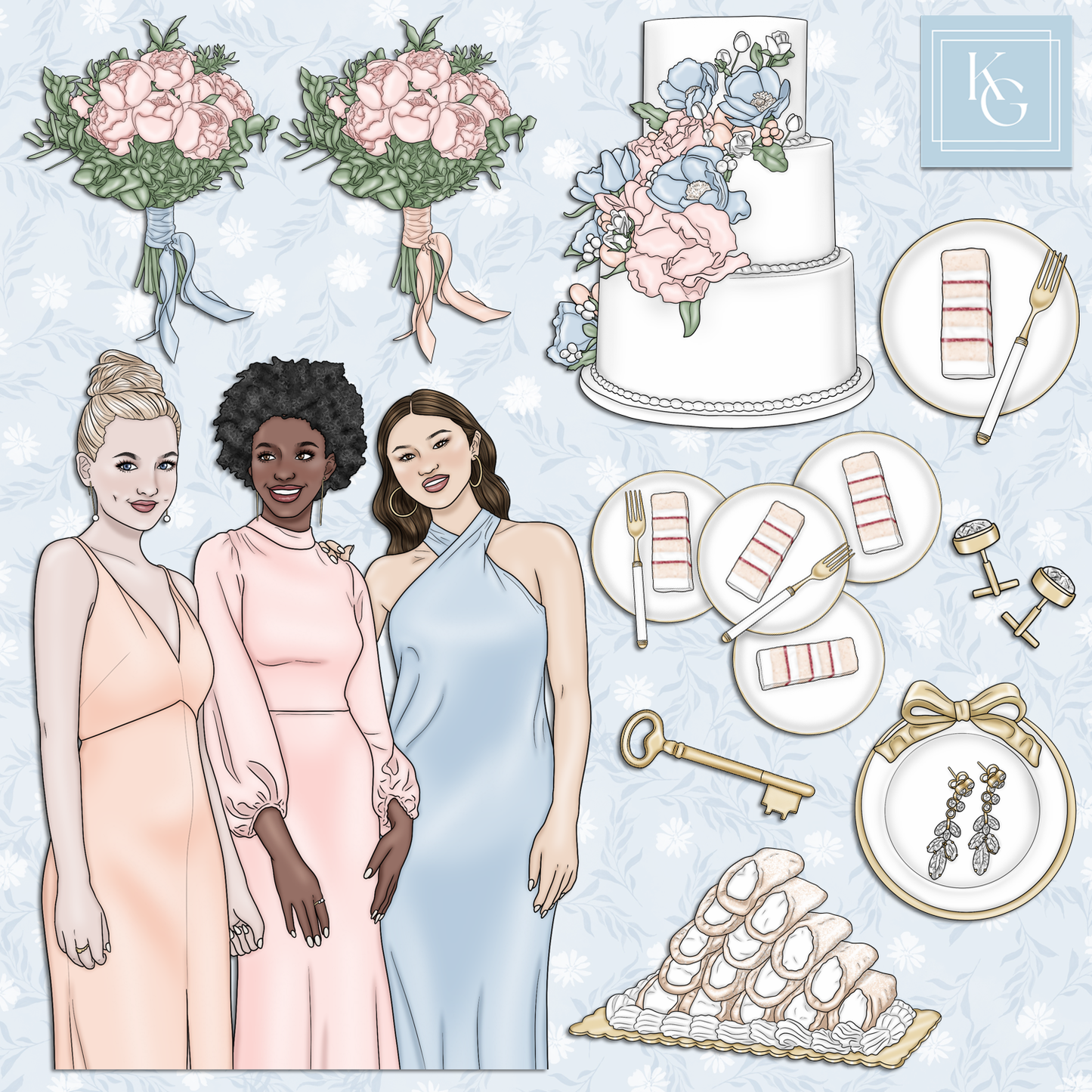 Always You - Pastel // Clip Art