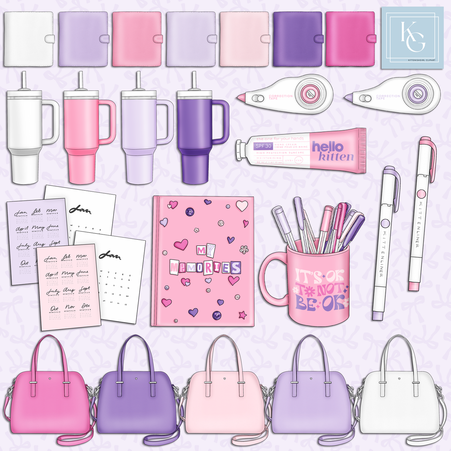 Dream. Plan. Do. - Cute // Clip Art