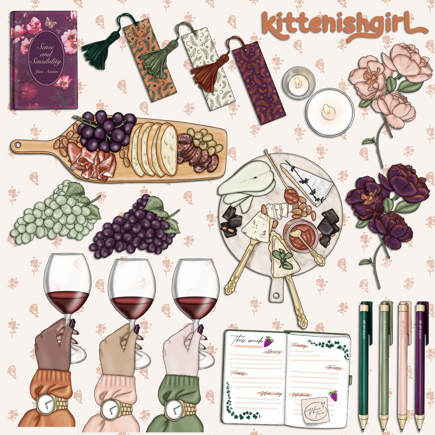 Merlot // Clip Art