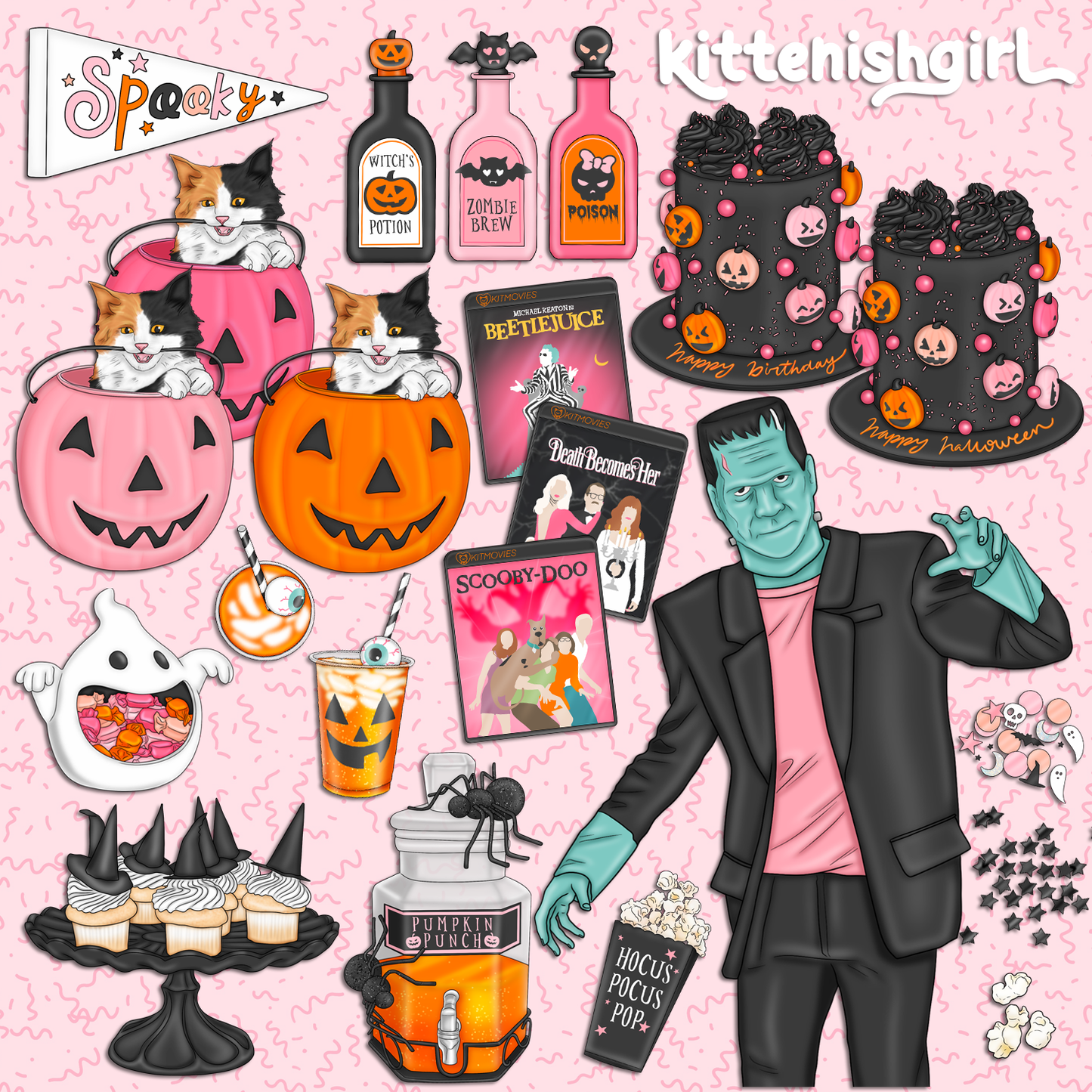 Wicked Cute // Clip Art