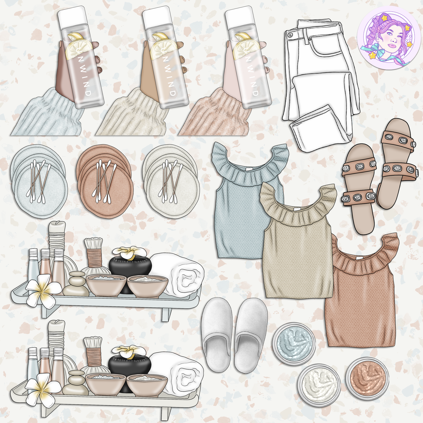 Unwind // Clip Art