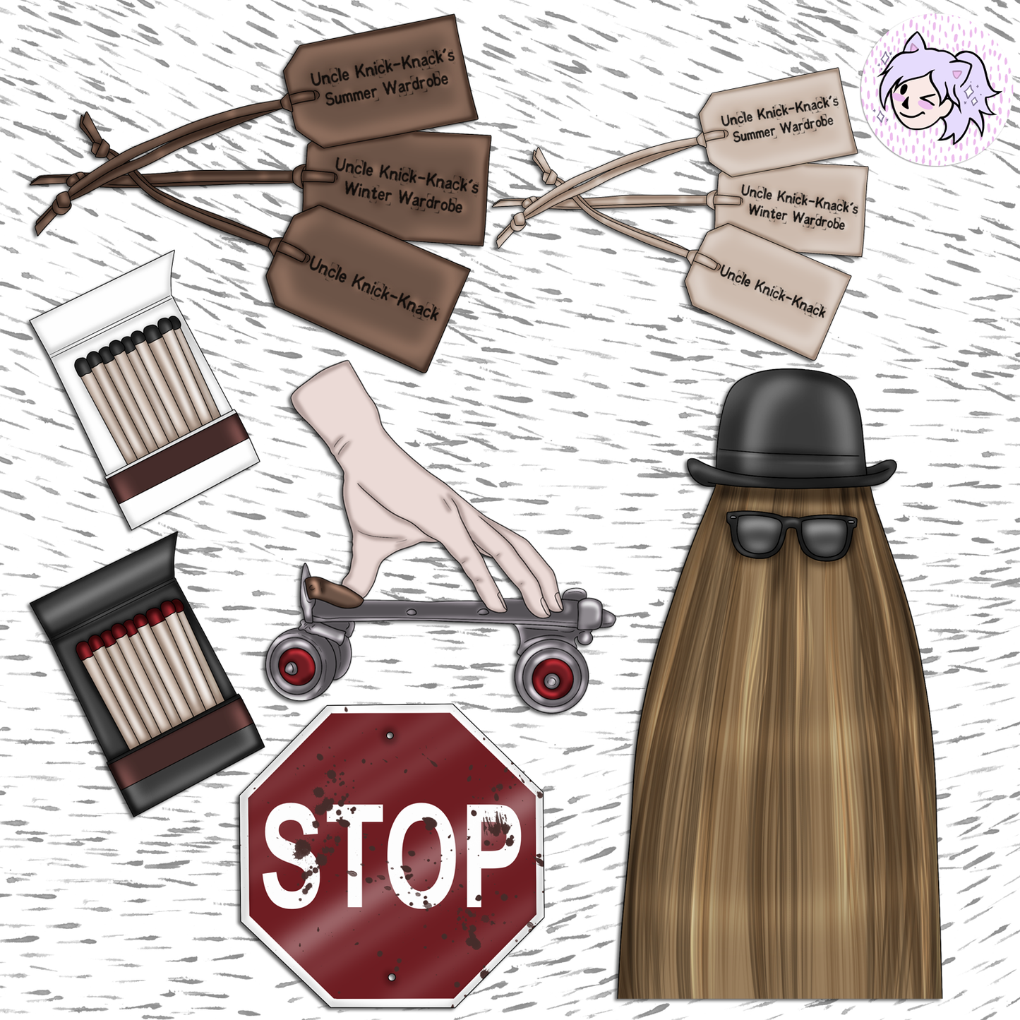 Kooky // Clip Art Bundle