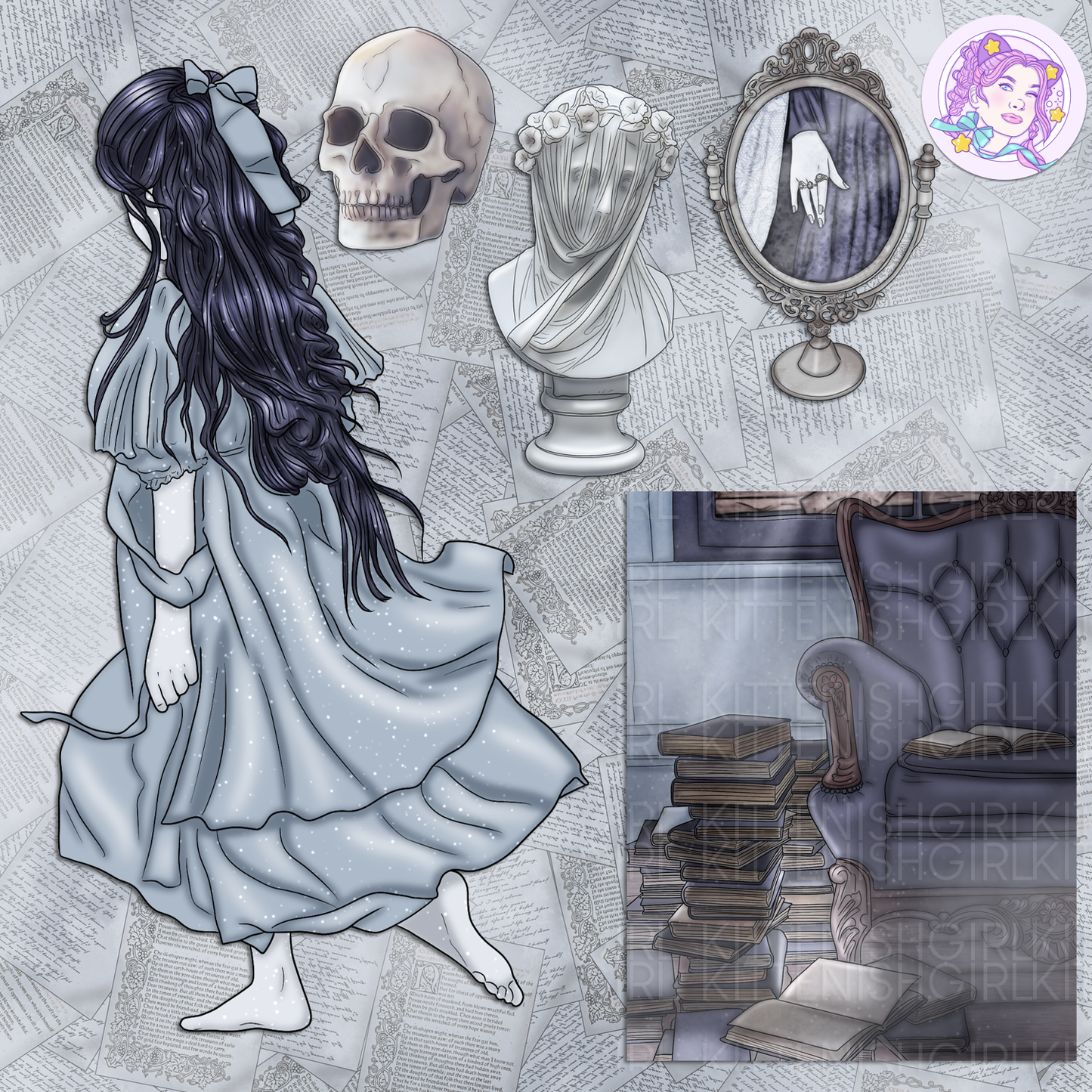 Haunted // Clip Art