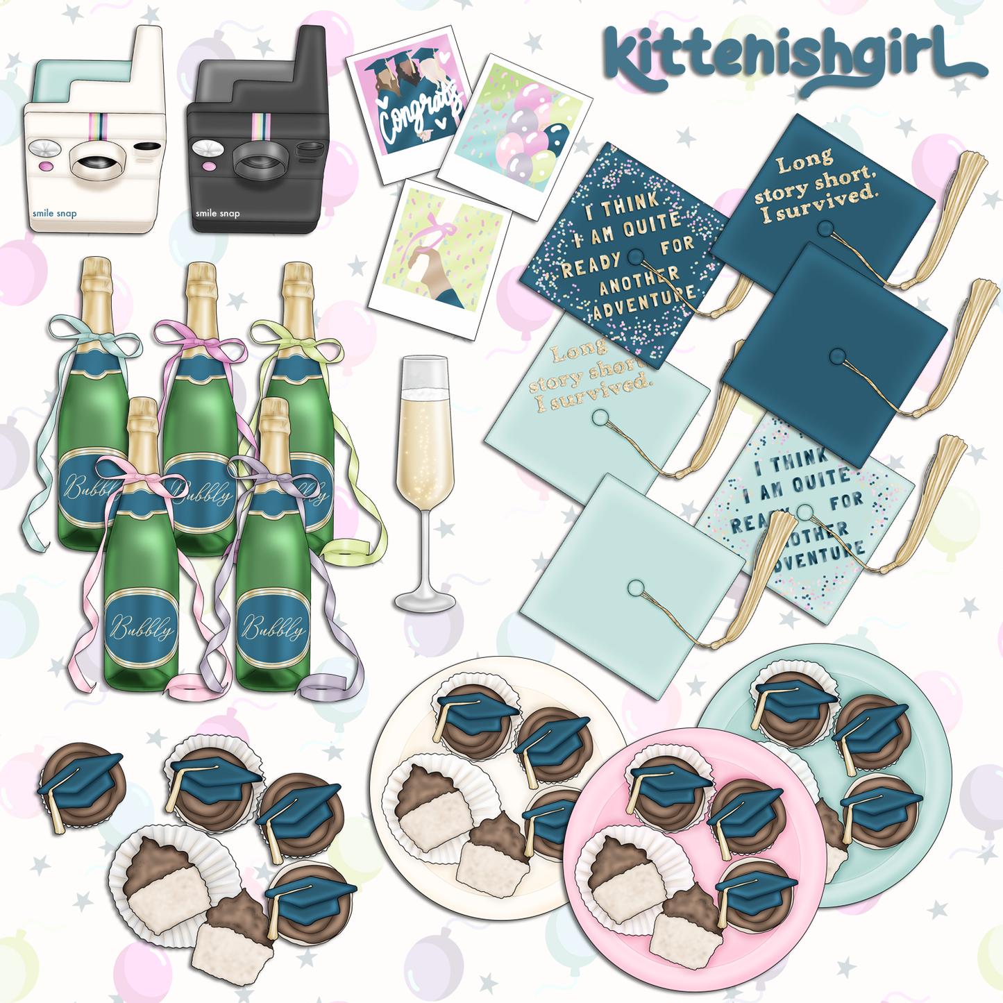 Graduation // Clip Art