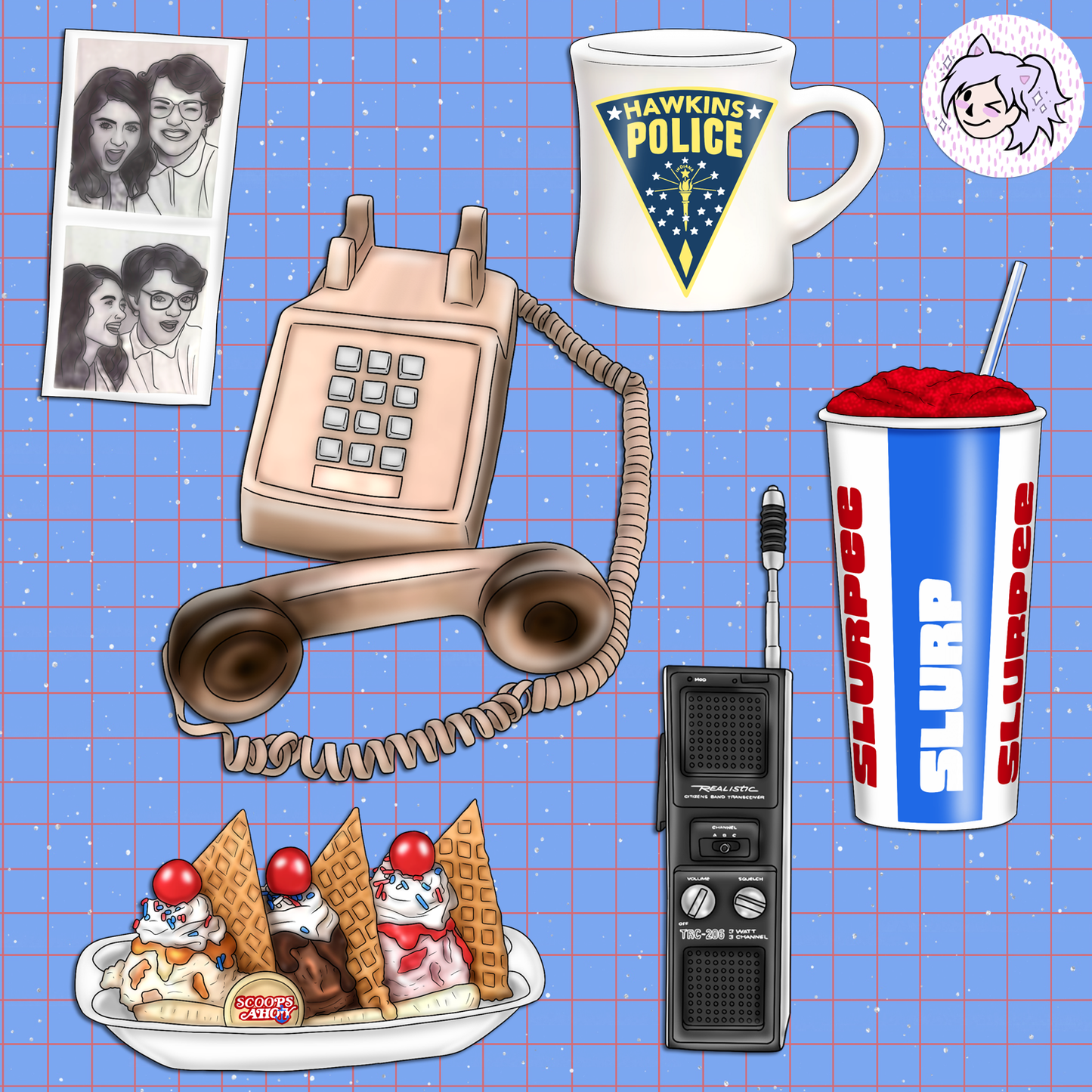 Strange // Clip Art Bundle