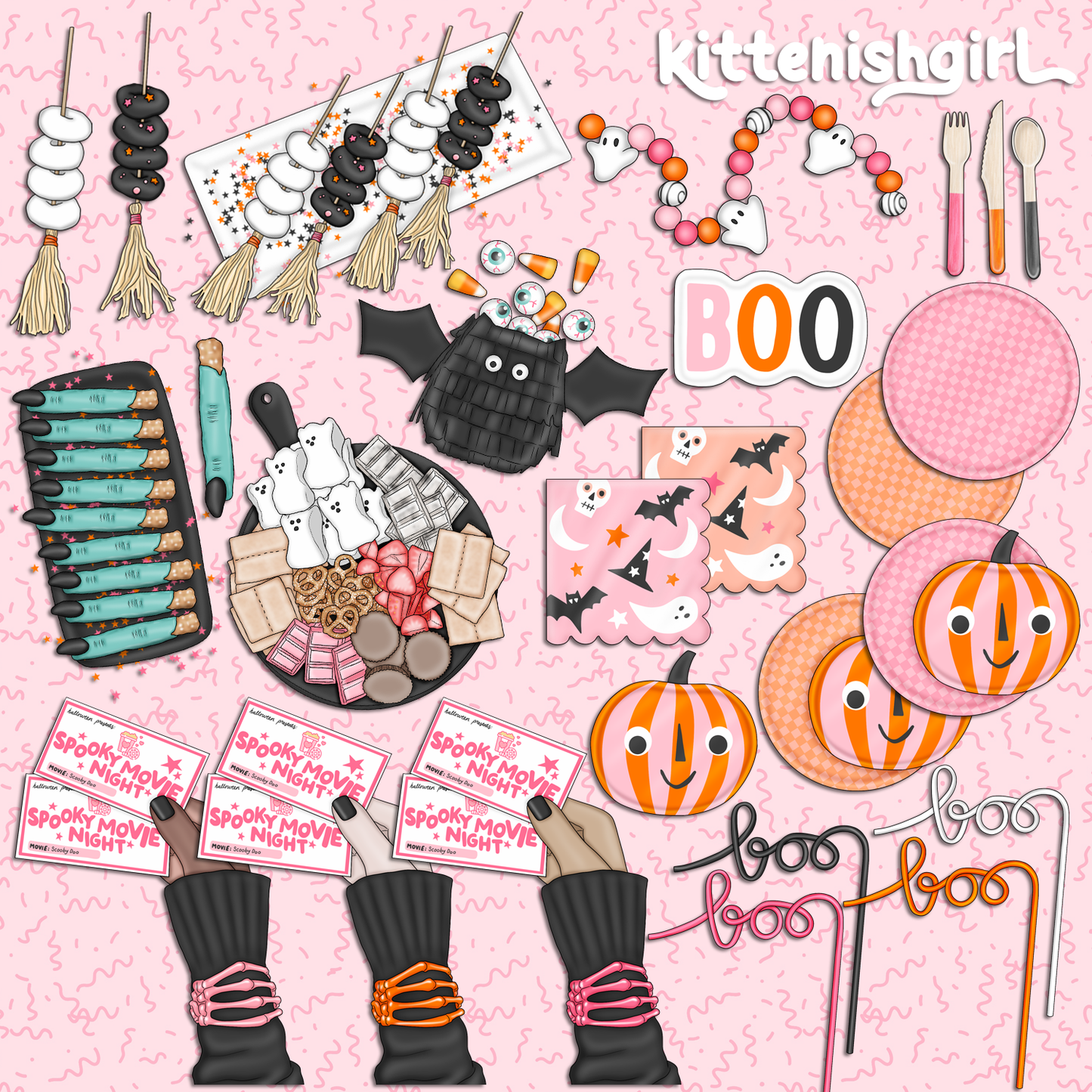 Wicked Cute // Clip Art