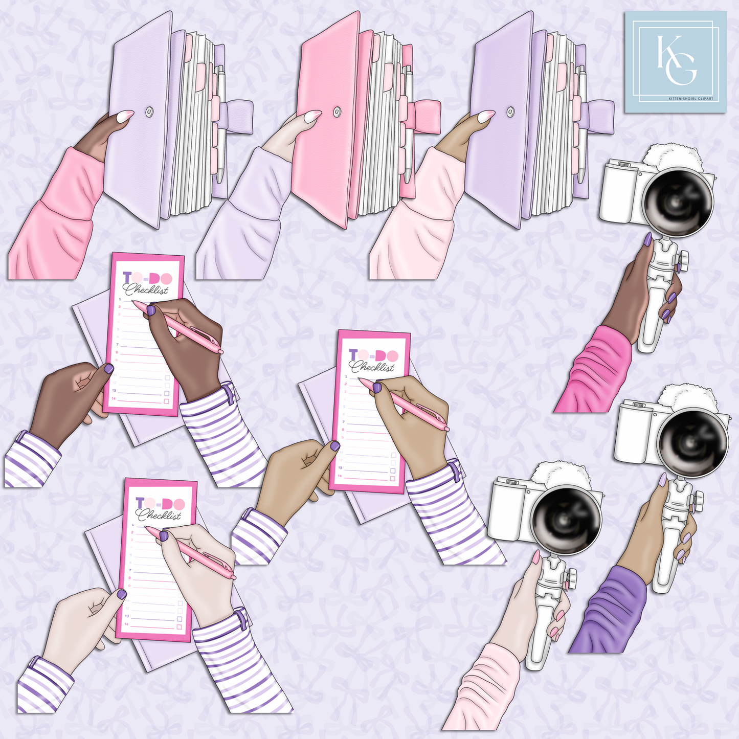 Dream. Plan. Do. - Cute // Clip Art