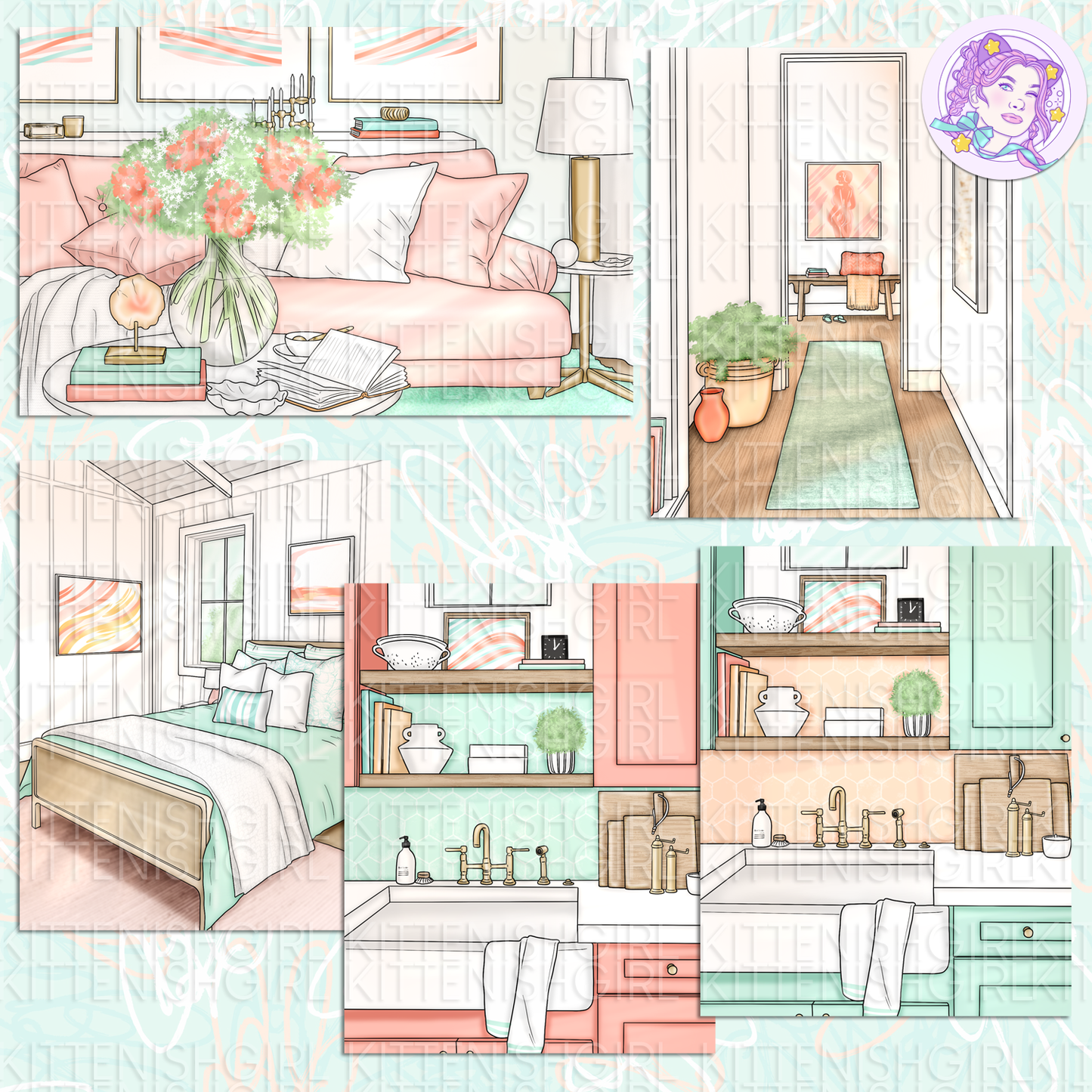 Squeaky Clean // Clip Art