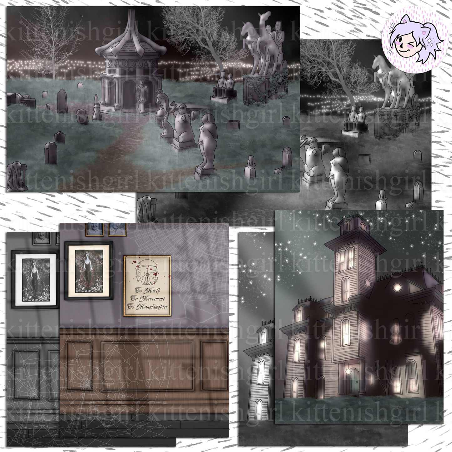Kooky // Clip Art Bundle