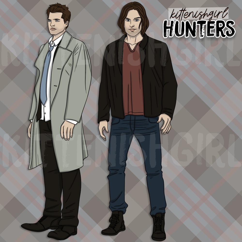 Hunters // Clip Art Bundle