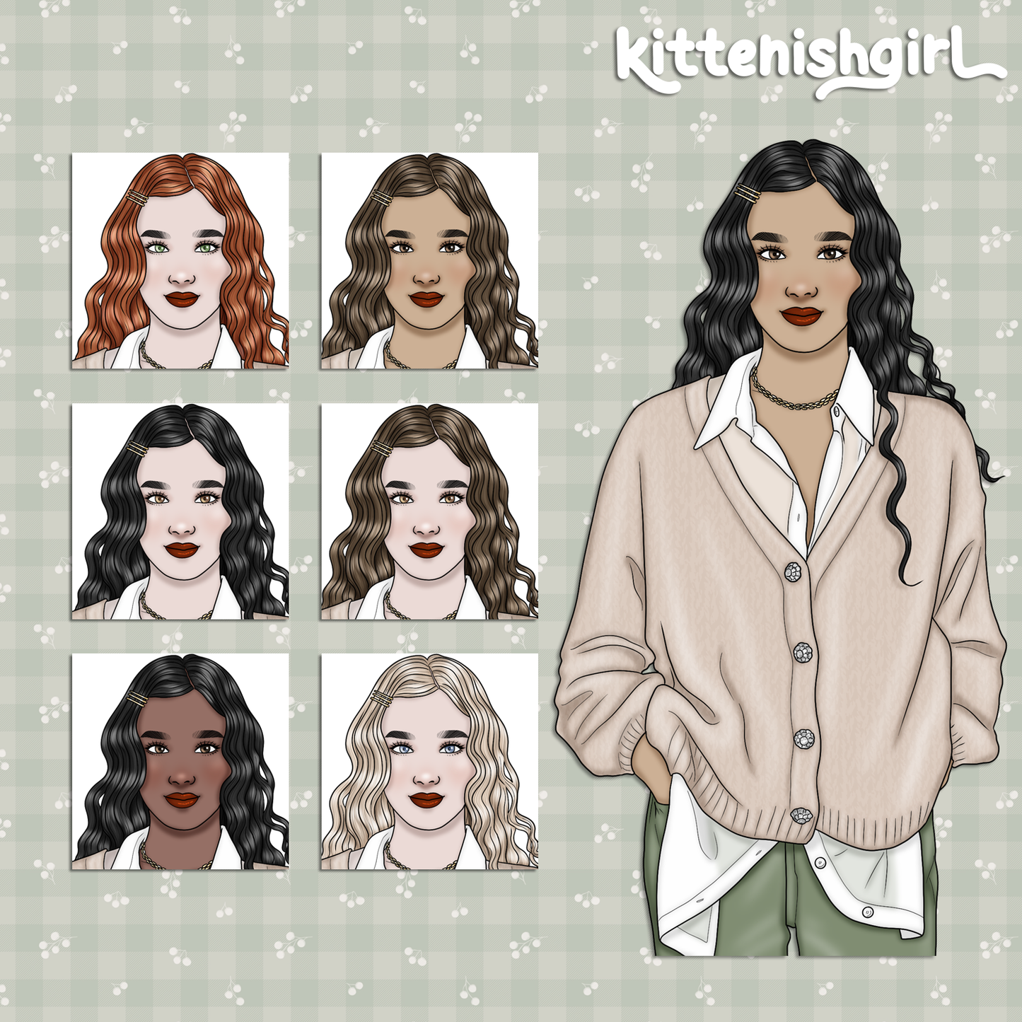 Vintage Christmas // Clip Art