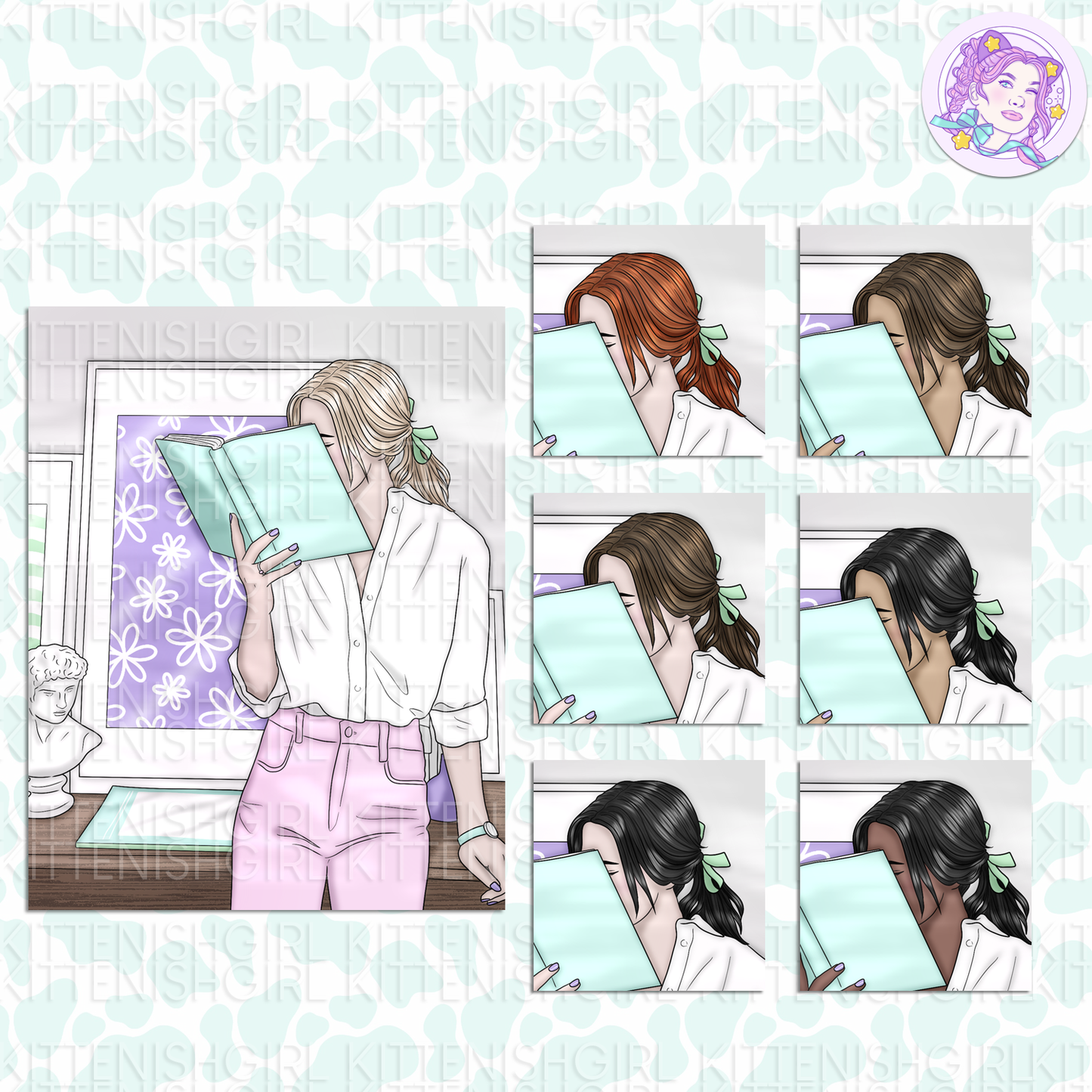 Bookish // Clip Art