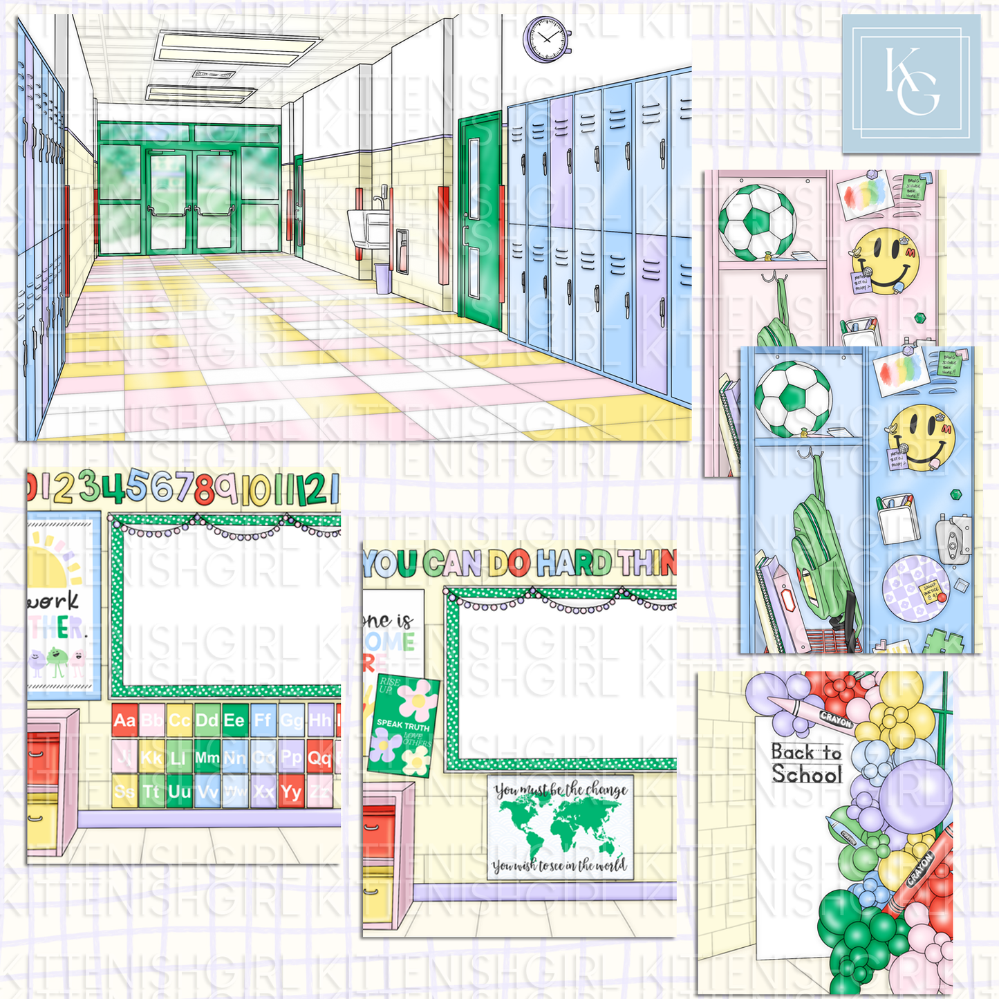 Hello Students! // Clip Art