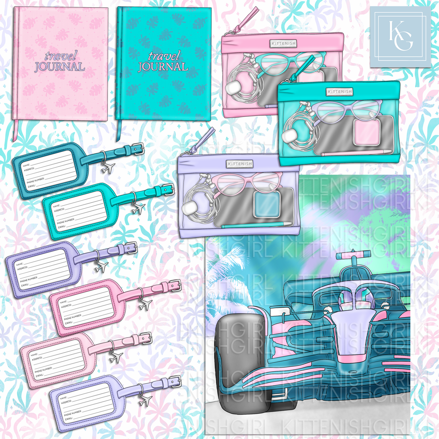 Miami // Clip Art
