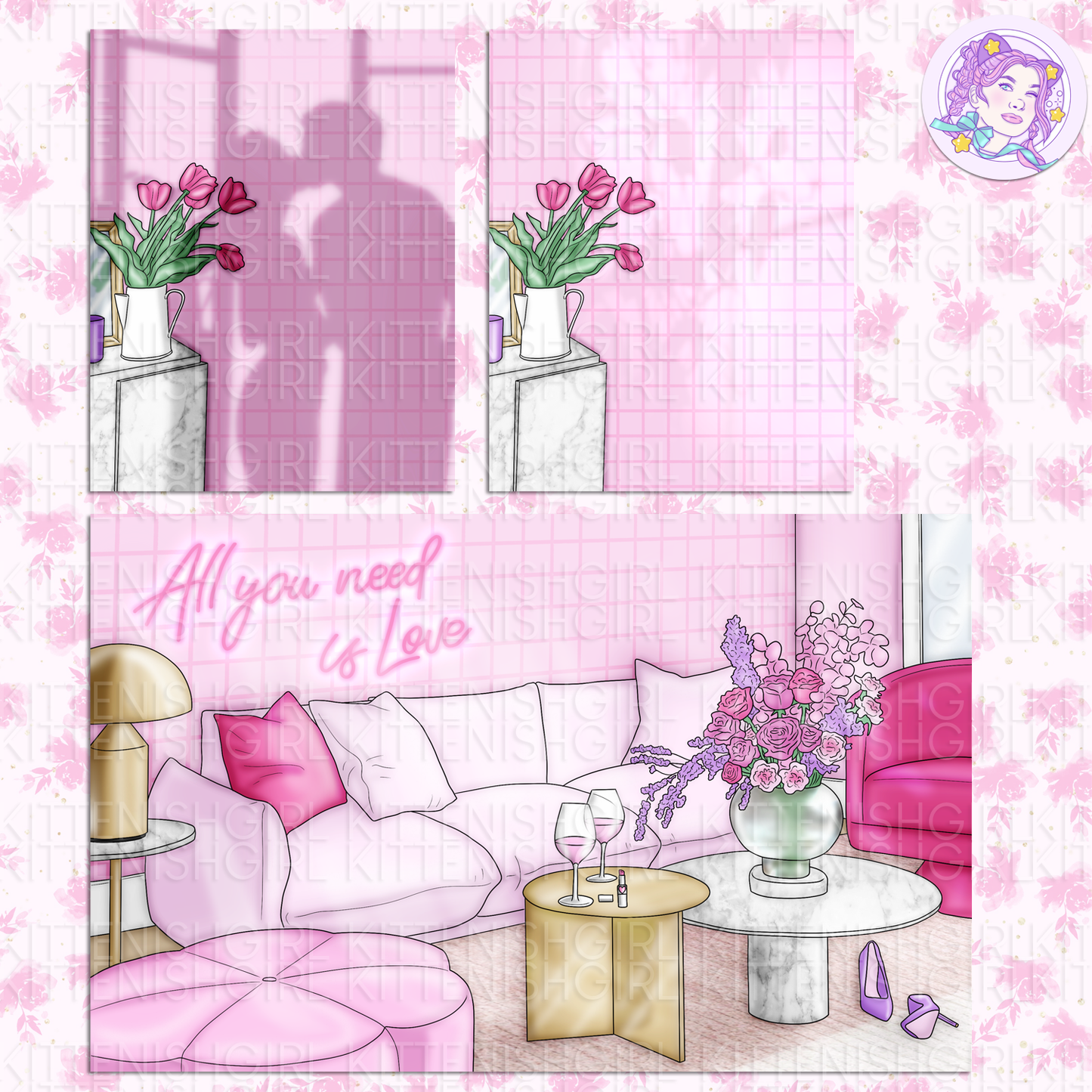 Like A Rose // Clip Art
