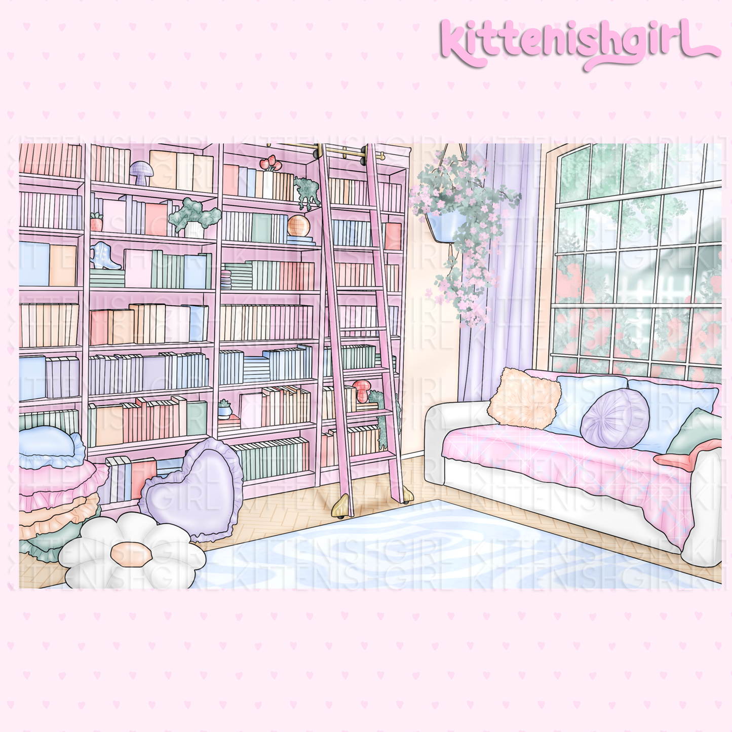 Romance Fan // Clip Art