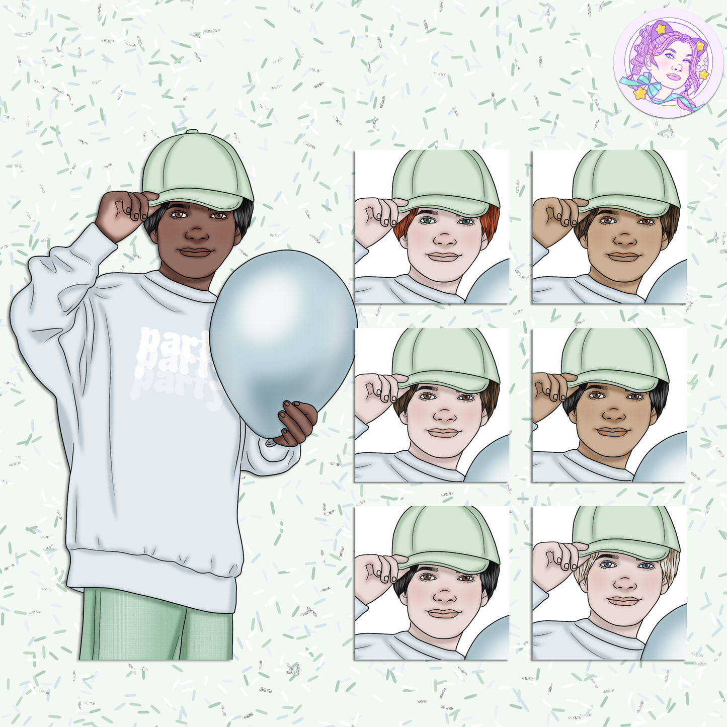 Hip Hip Hooray - Cool // Clip Art