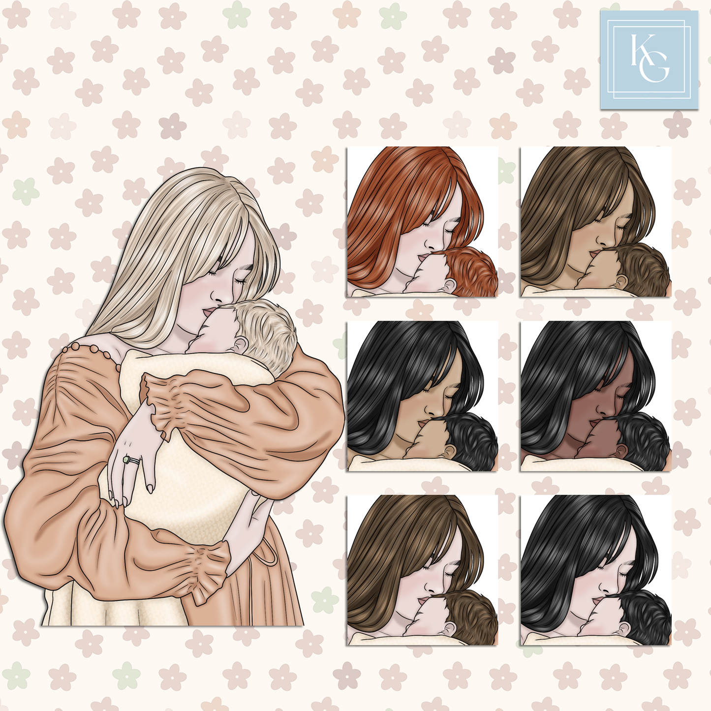 Little One - Neutral // Clip Art