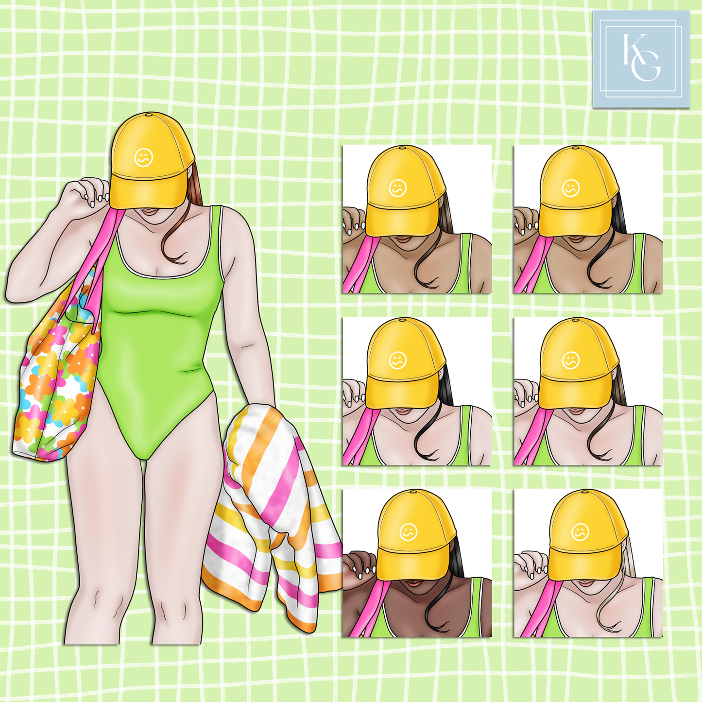 Poolside // Clip Art