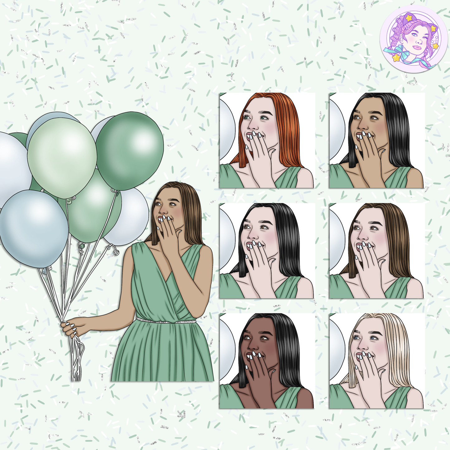Hip Hip Hooray - Cool // Clip Art