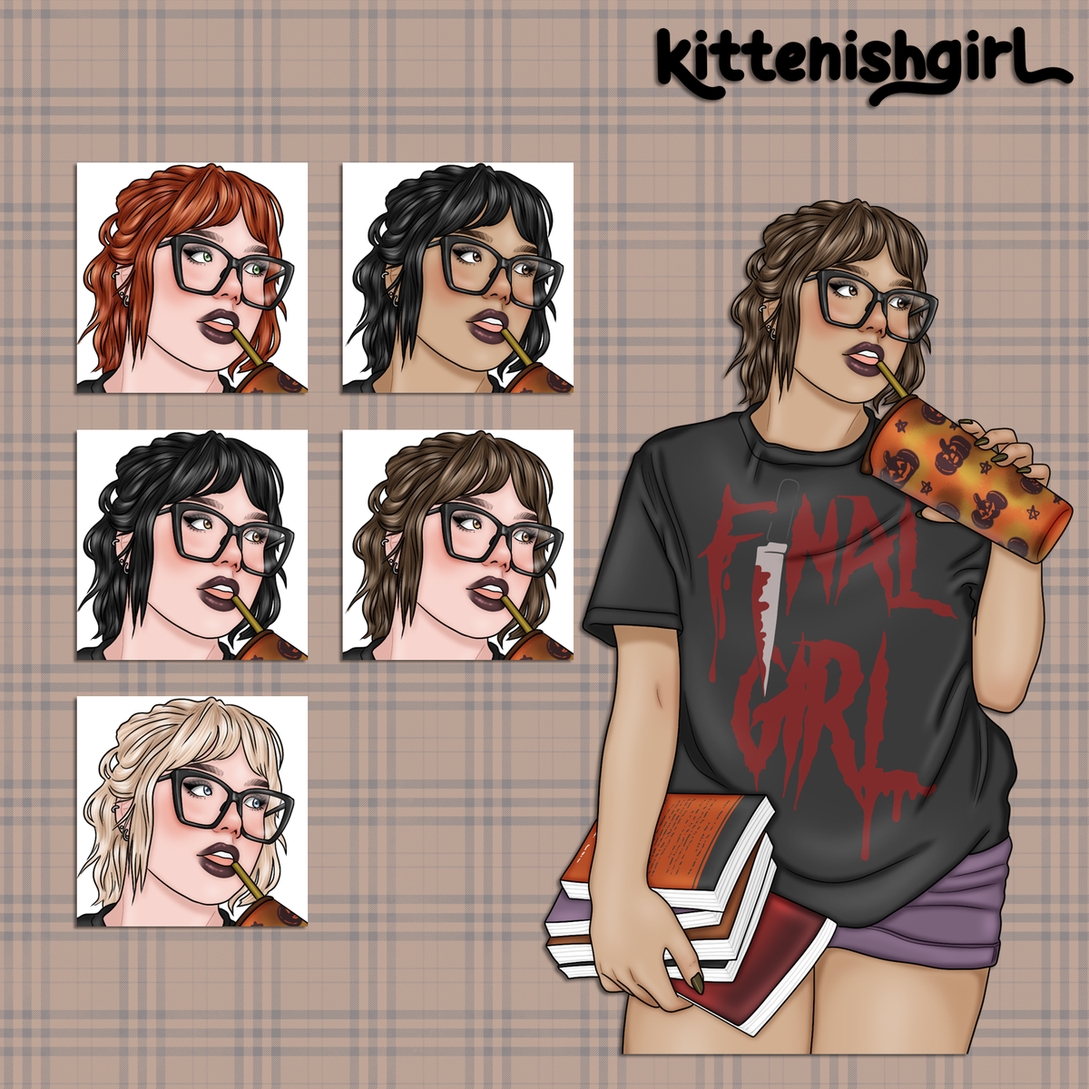 Horror Fan // Clip Art