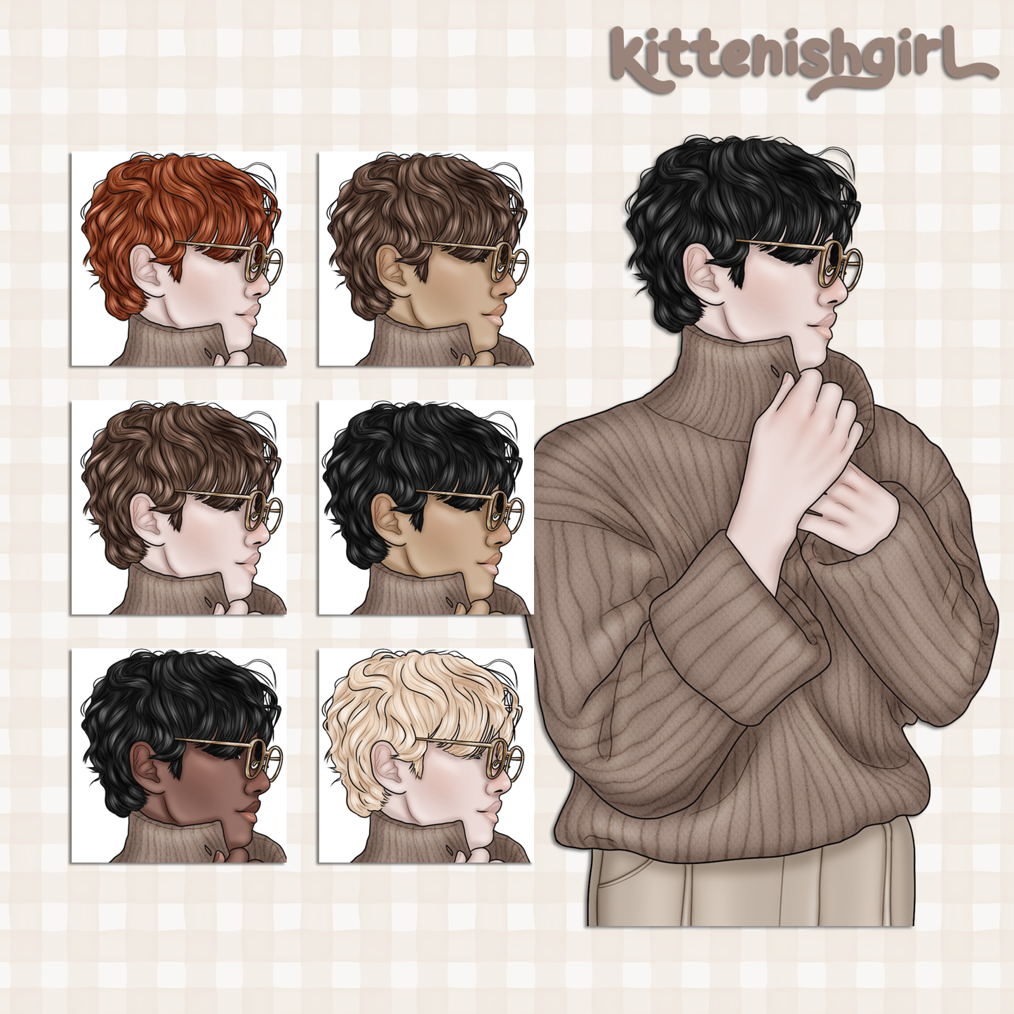 Snoozy Afternoon // Clip Art