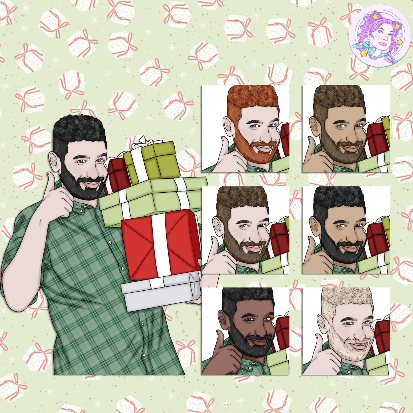 Hip Hip Hooray - Xmas // Clip Art