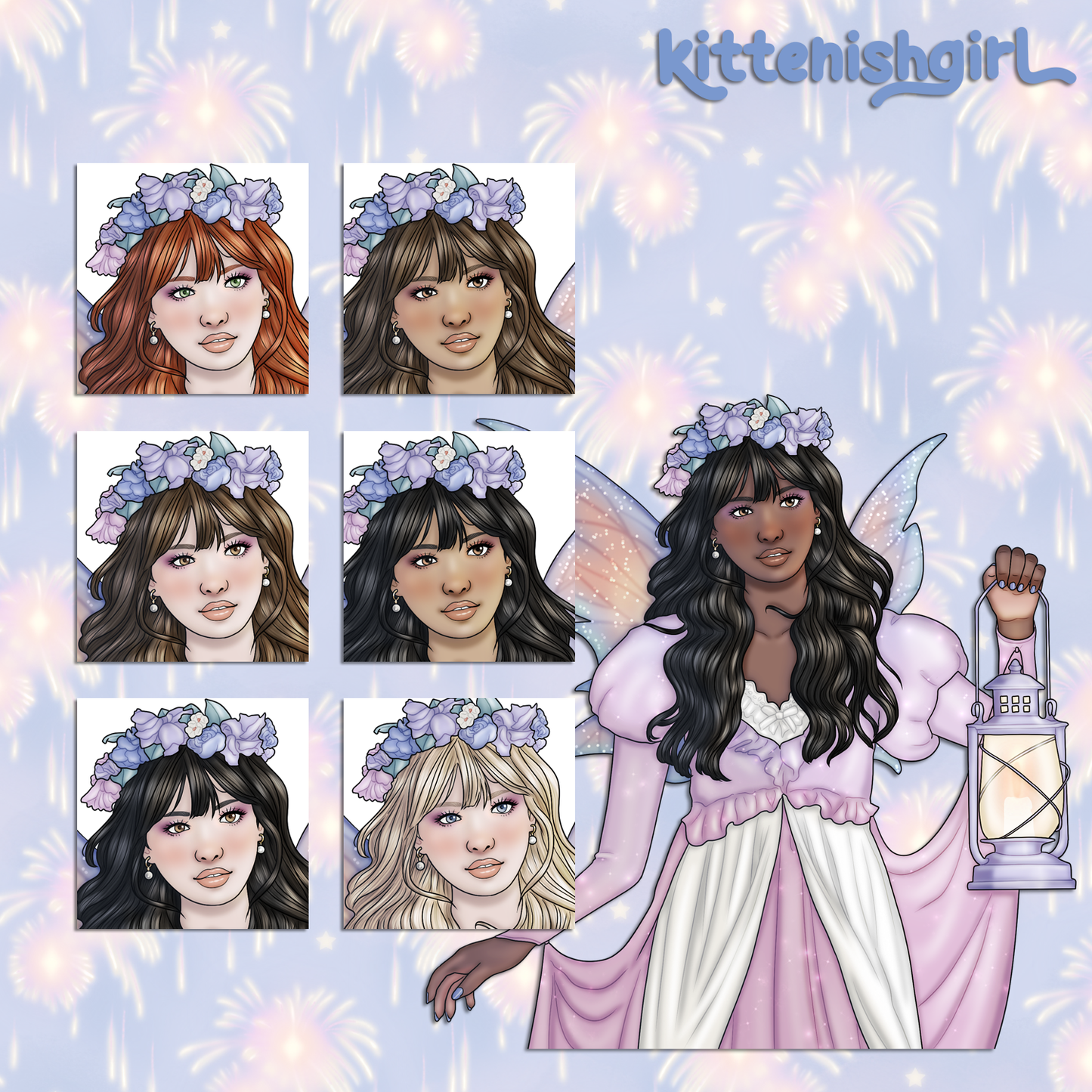 New Year's Dream // Clip Art