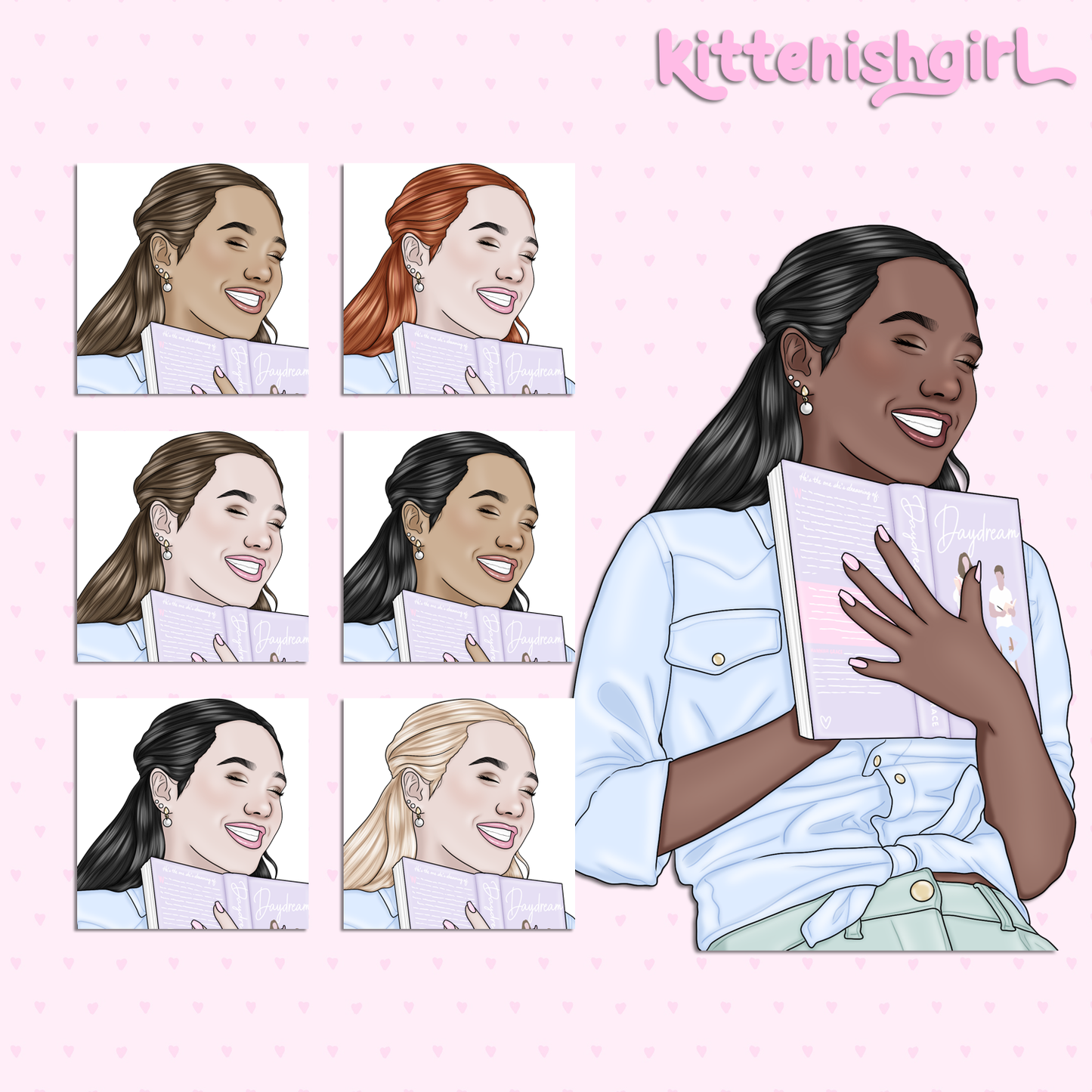 Romance Fan // Clip Art