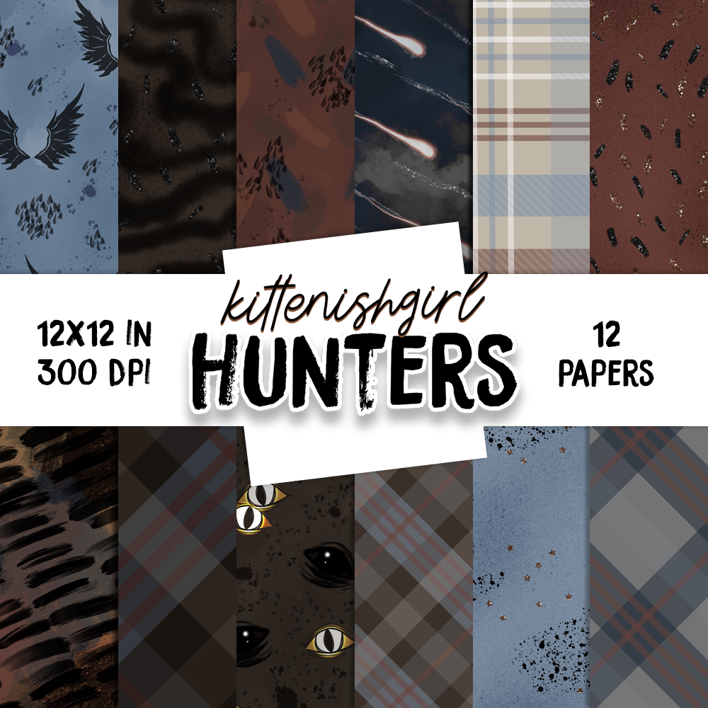 Hunters // Clip Art Bundle