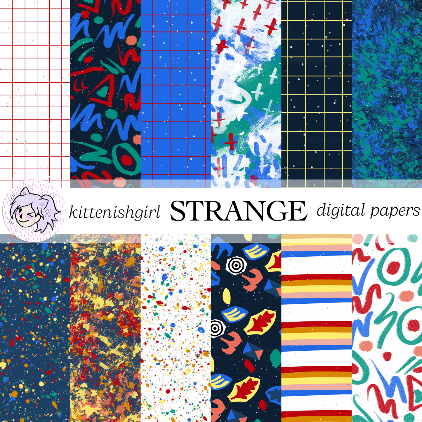 Strange // Clip Art Bundle