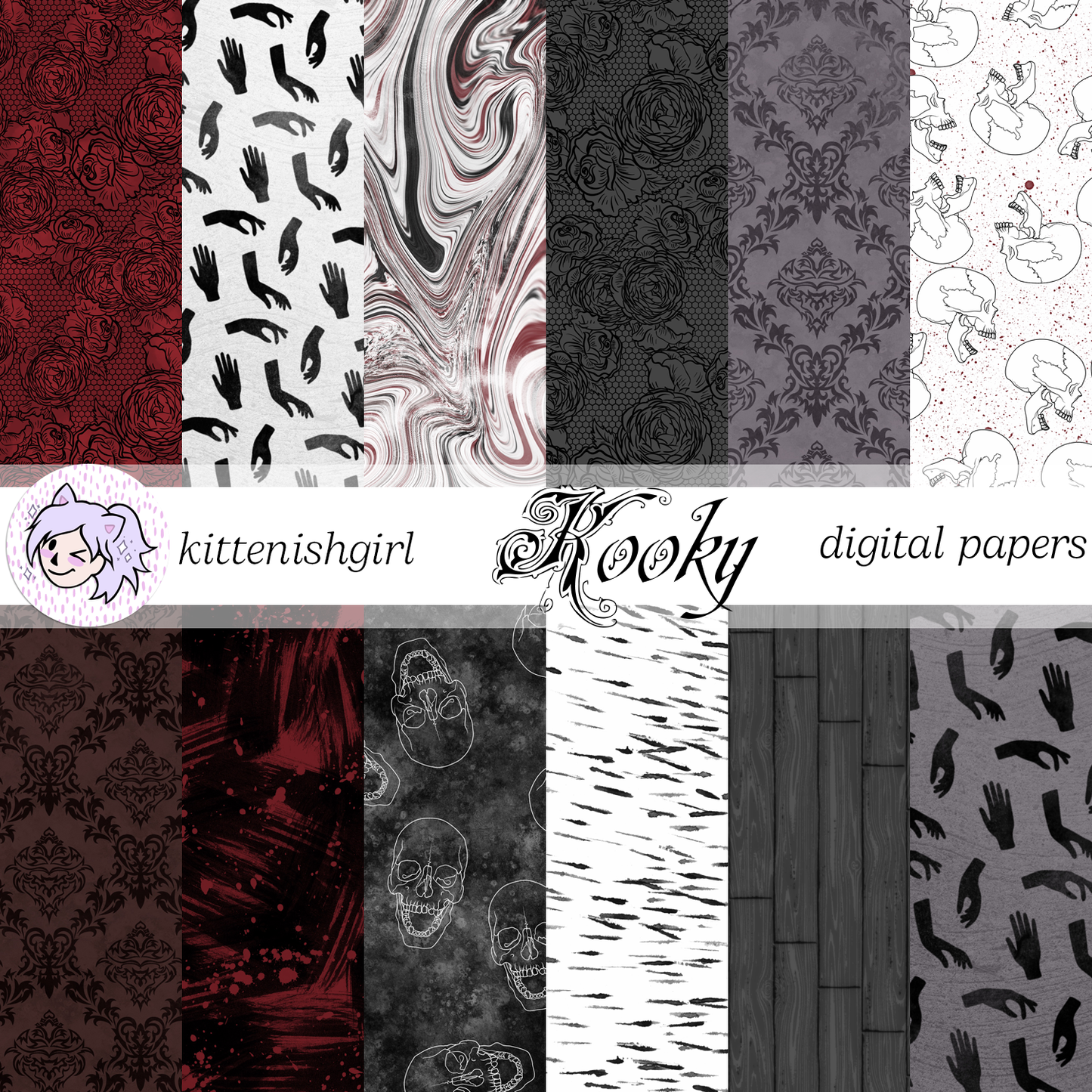 Kooky // Clip Art Bundle