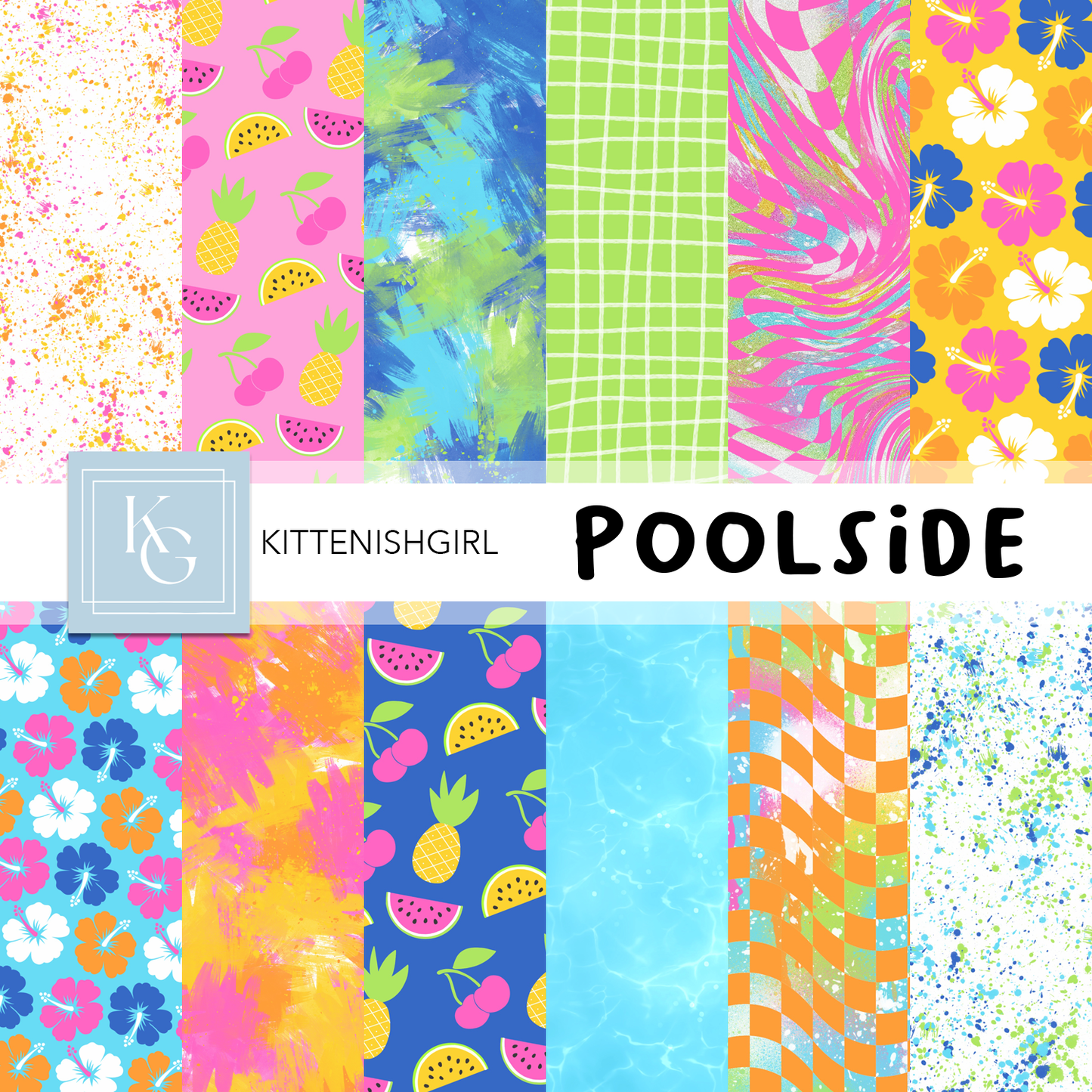 Poolside // Digital Papers