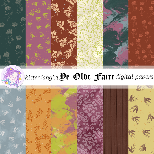 Ye Olde Faire // Digital Papers