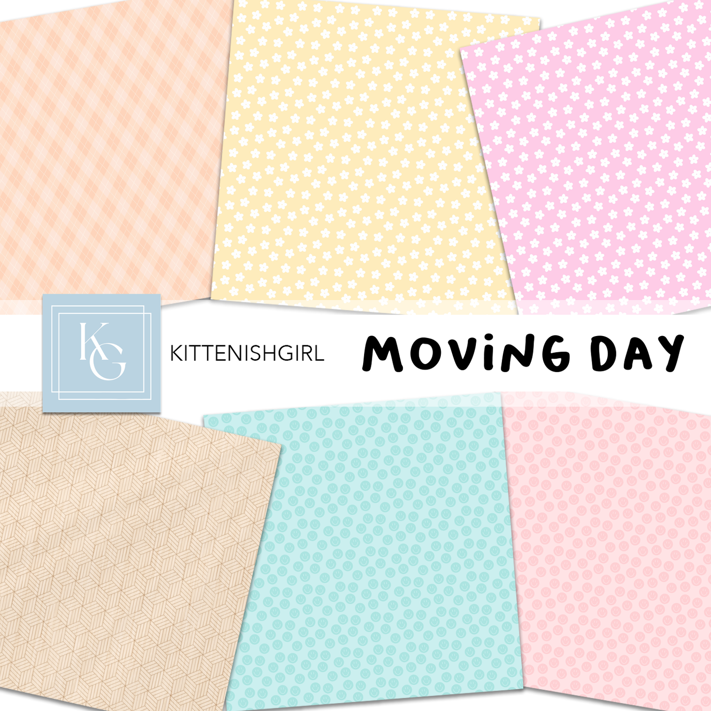 Moving Day // Digital Papers