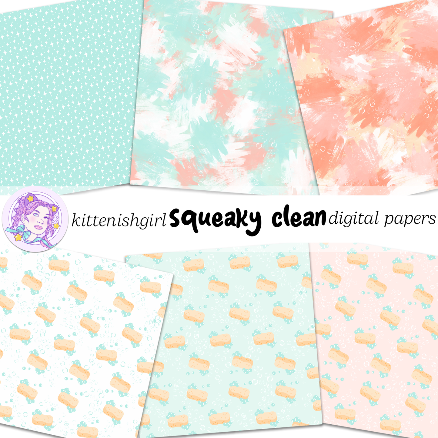 Squeaky Clean // Digital Papers