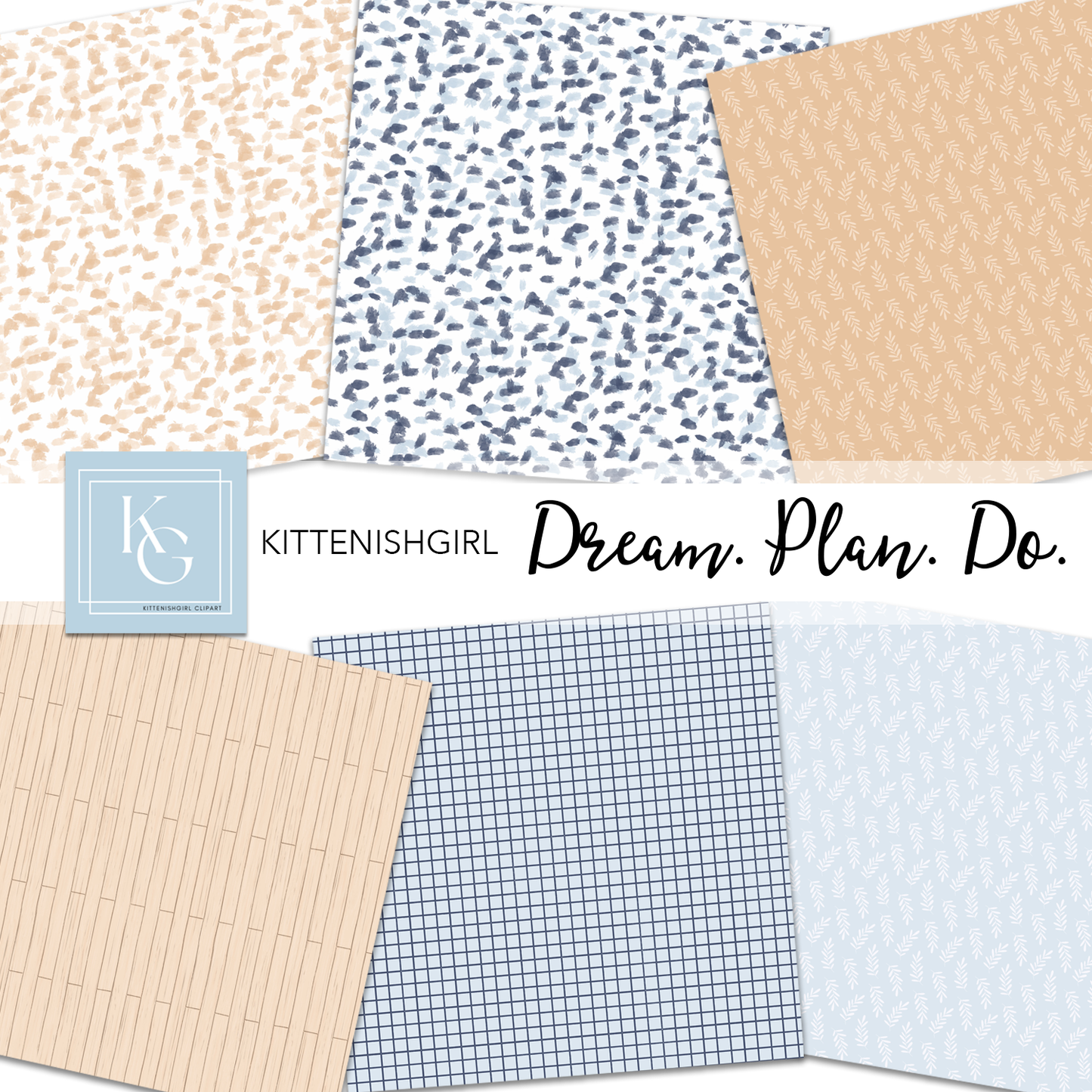 Dream. Plan. Do. - Cool // Digital Papers