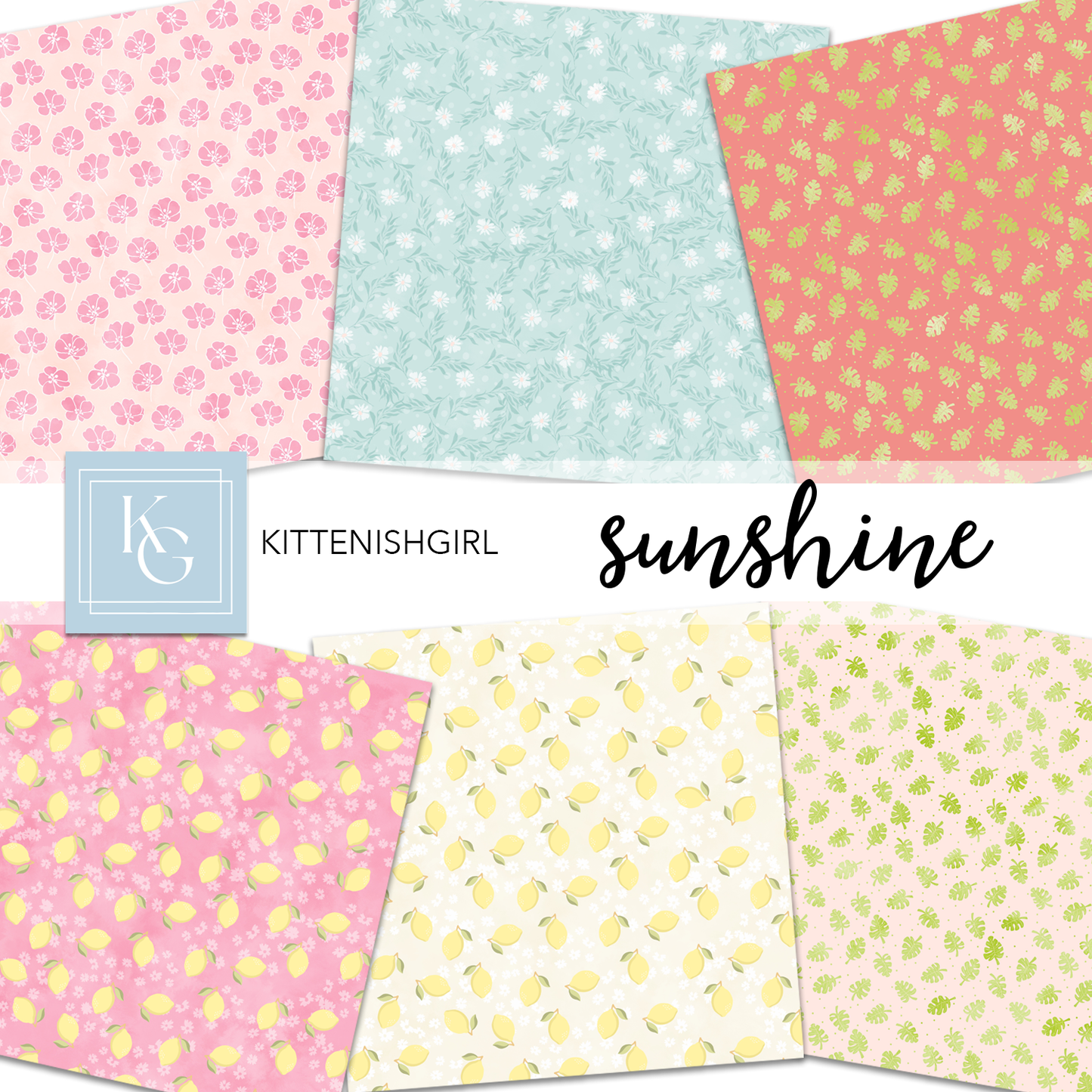Sunshine // Digital Papers