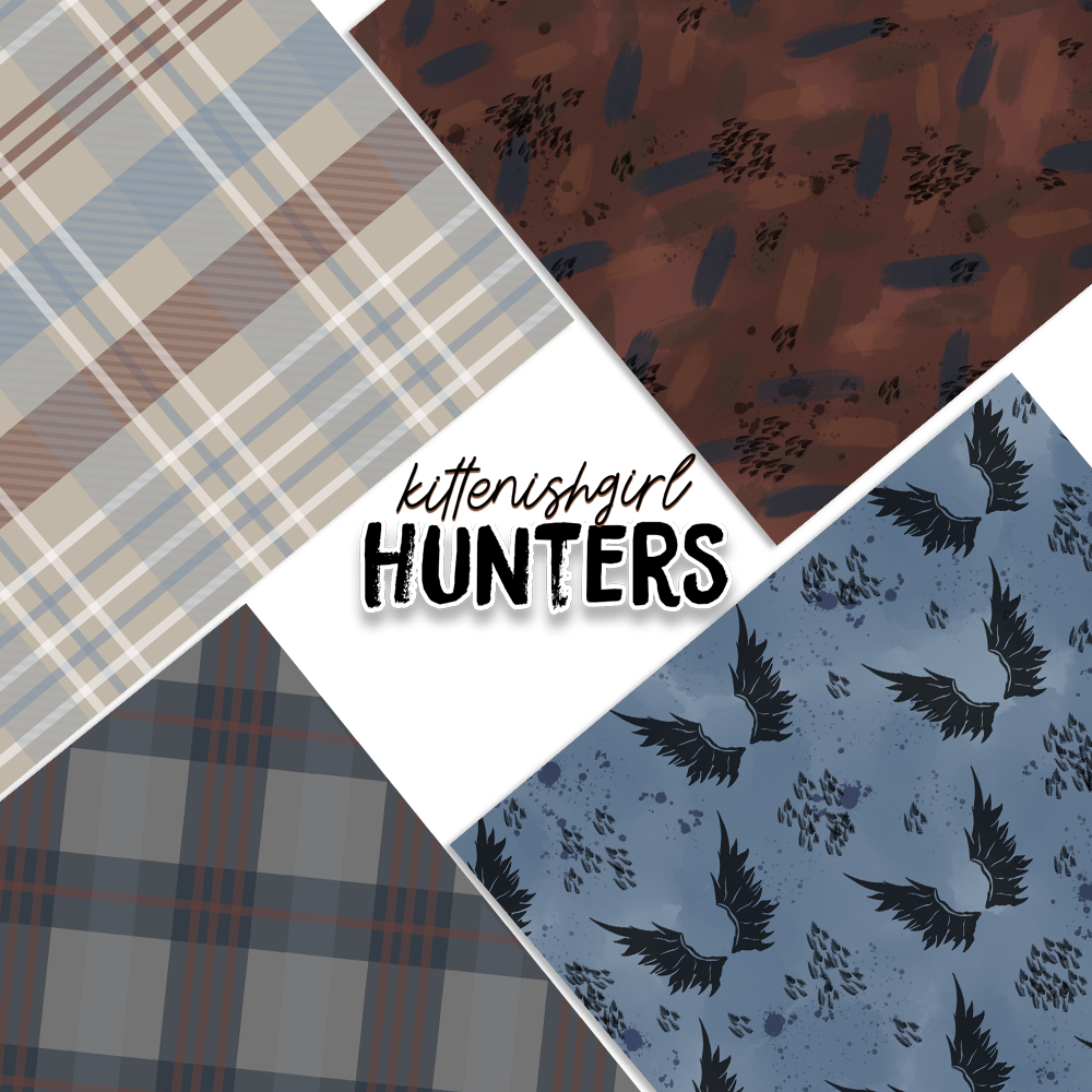 Hunters // Clip Art Bundle