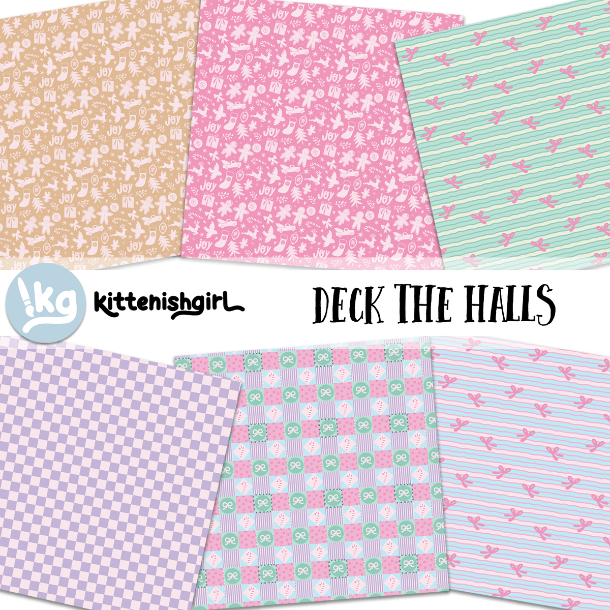 Deck the Halls // Digital Papers