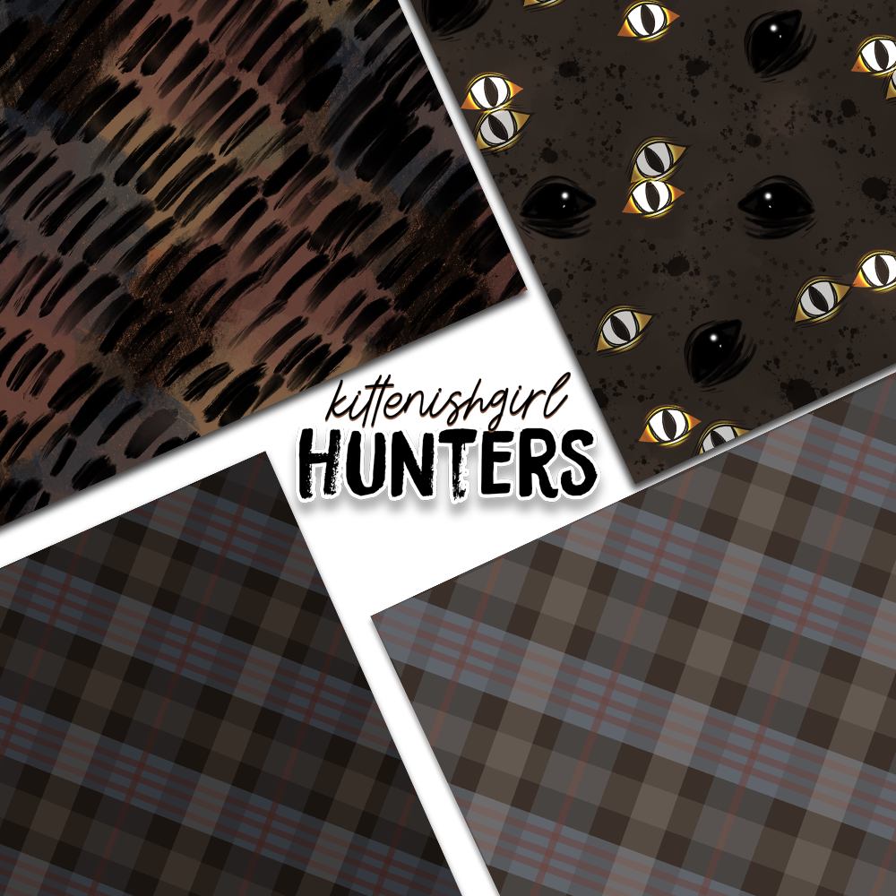 Hunters // Clip Art Bundle