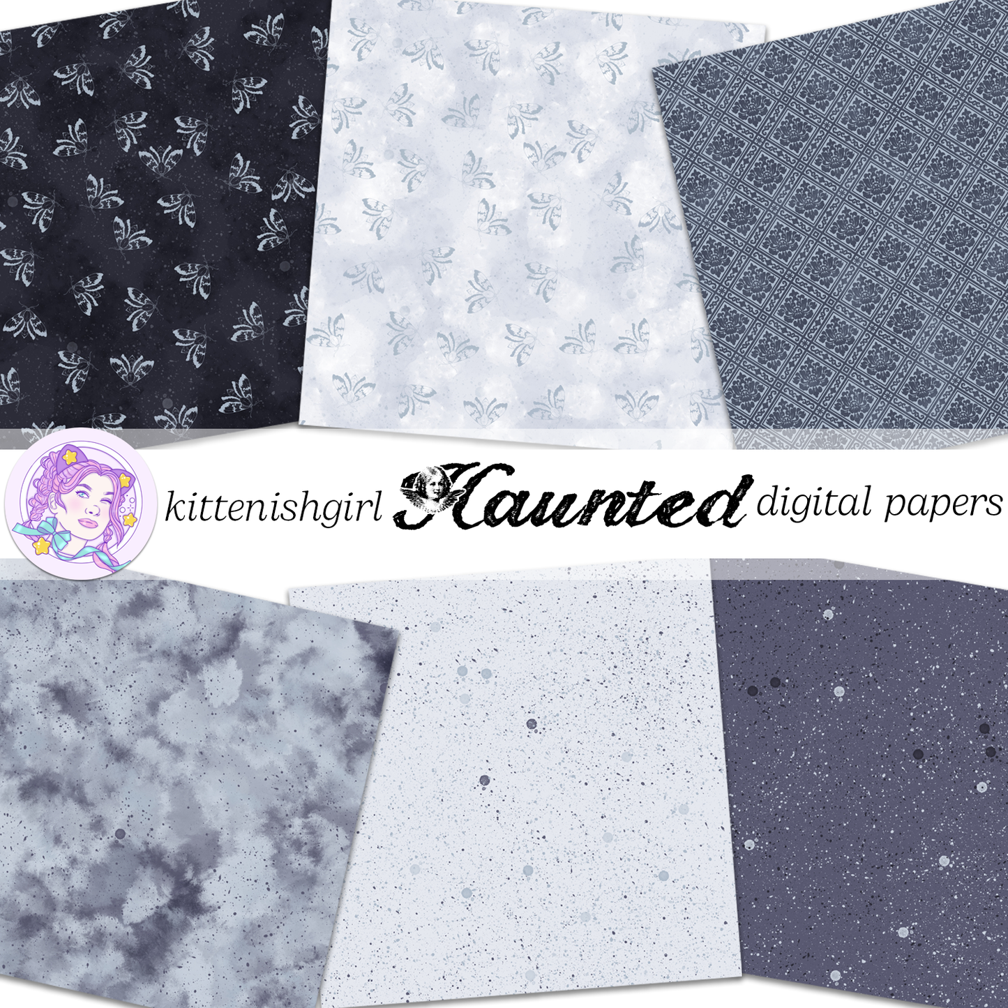 Haunted // Digital Papers