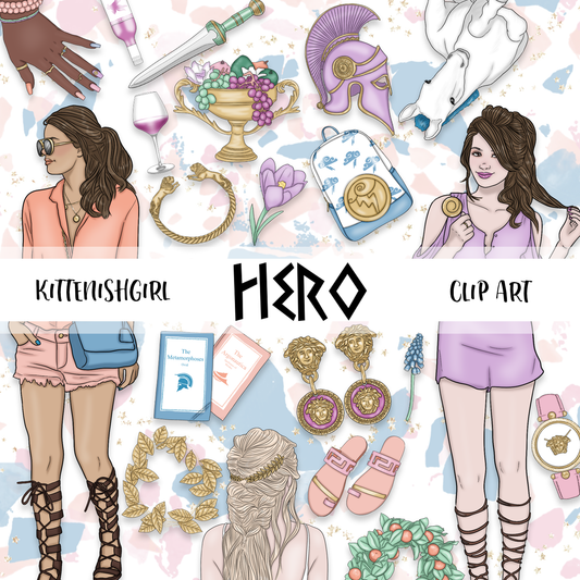 Hero // Clip Art