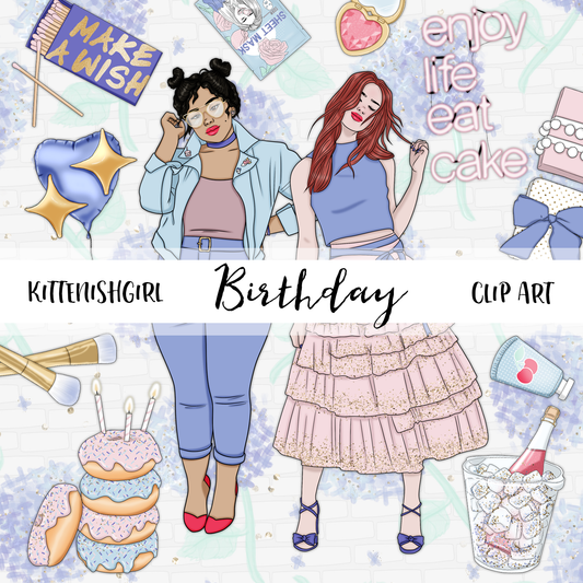 Birthday // Clip Art
