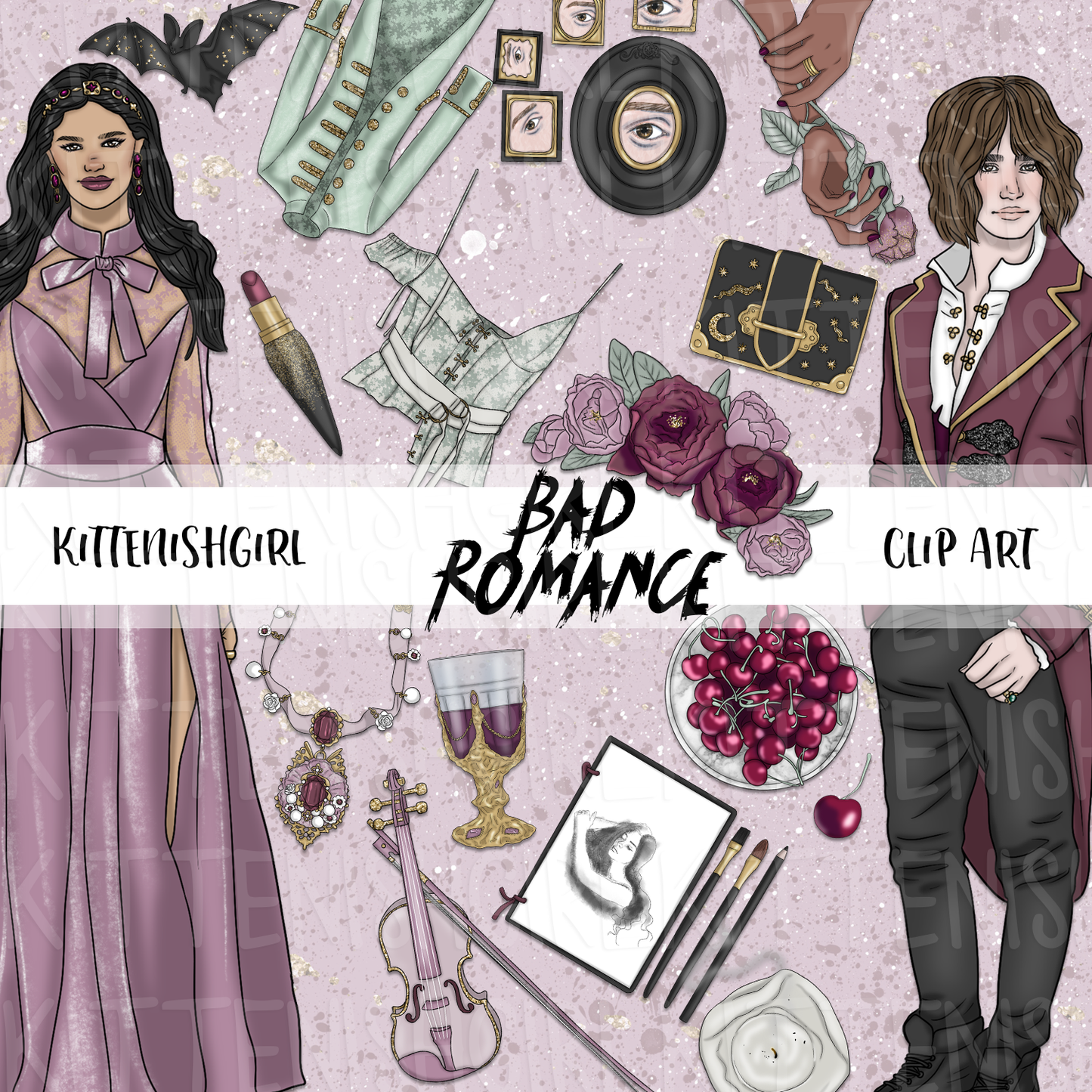 Bad Romance // Clip Art